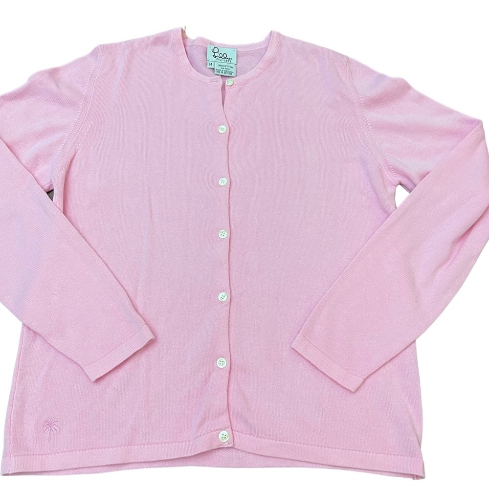 Medium Lilly Pulitzer Pink Cardigan